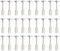 Unifizz 200pcs Nails for Concrete Nail Gun,7.3mm Round Nails Home Wall Fastening Tool, for Ceiling Cable Ducts Fixed Slotting Device Repair Tool Home DIY Nail Gun Accessories