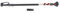 Gearwell Extension Pole for Electric Pruner Shears 2.5m Anti Slip Electric Chainsaw Telescopic Rod for BL1820 for BL1830 for BL1830 Battery for Cordless Pruner