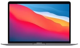 Apple MacBook Air 2020, M1 Chip Con 8CPU & 8GPU (13-pulgada, 8GB de RAM, 512GB de memoria SSD) (QWERTY Español) Gris Espacial (Reacondicionado)