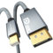 AGFINEST Câble Mini DisplayPort vers DisplayPort 1.4, 8K Mini DP vers DP [ 8K60Hz 4K144Hz/120Hz 2K240Hz] HDR G-Sync FreeSync Thunderbolt 2 câble DP pour Mac/iMac/Laptops/TV/Projecteur (2M)