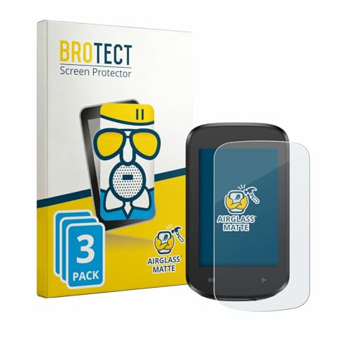 BROTECT Entspiegelungs Schutzglas für igpsport BSC100MAX (3 Stück) Schutzfolie Panzer Glas Matt [Extrem Kratzfest 9H, Anti-Reflex, Anti-Fingerprint]