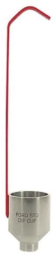 Gardco VI-3324 Mini Ford Dip Viscosity Cup, Orifice #4, 53 to 441 Centistokes