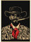 JQQBL Plakat Filmplakate Django Unchained Retro Poster Druck Wandkunst Leinwand Malerei Wohnkultur Quentin Tarantino Wandbild 50X70Cm Rahmenlos