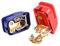 EKdirect 1 Pair 12V Battery Terminals Clamps Connectors for Motorhome Caravan Battery Connector Battery Terminal (Red and Blue)