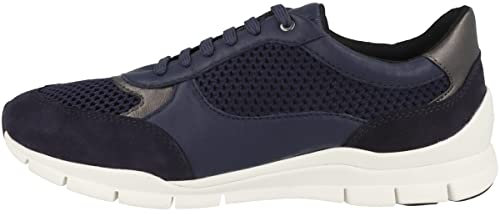 Geox D Sukie Sneaker, Navy, 41 EU
