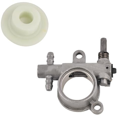Hujago Pompa dell'olio con vite senza fine per motosega Alpin-a A2500 A305 C25 CJ300 CP300 PS338 SPR255