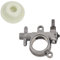 Hujago Pompa dell'olio con vite senza fine per motosega Alpin-a A2500 A305 C25 CJ300 CP300 PS338 SPR255