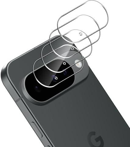 TUTUO Kamera Schutzfolie für Google Pixel 10 Kameraschutz für Panzerglas, [3 Stück] Kamera Schutz Glas, 9H Härte Anti-Kratzer HD Kameraprotektion Folie - Transparent