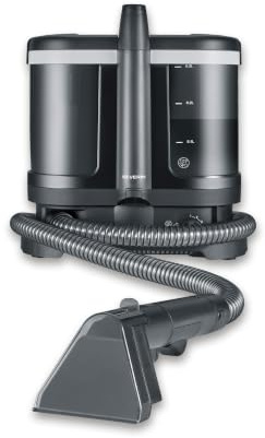 Severin Polsterreiniger, für Teppich, Polster, Autositze & Sofa, 2-Tank-Nasssauger, Waschsauger, Teppich-Reiniger, Frischwassertank: 1,25L, S-Power, 450W, anthrazit, schwarz, SC 7188