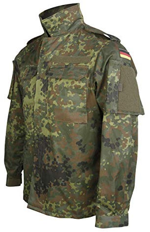 Leo Köhler BW KSK Feldbluse Flecktarn Neu, S, Flecktarn