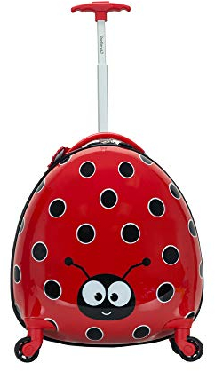 Rockland Jr. My First Trolley Hartschale aus Polycarbonat, marienkäfer (Rot) - B02-LADYBUG