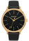 Nixon Armbanduhr Clique Leder Gold / Black