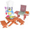 BlueY Spielset „Bandits Grillparty“ mit beweglicher 6 cm Bandit-Figur und Zubehör - offizieller Sammelartikel