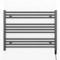 Myhomeware 900mm Wide x 600mm High Anthracite Grey Electric Thermostatic Towel Rail Radiator For Bathroom