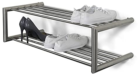 SOENZ Schuhregal - Edelstahl