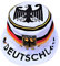 Generisch Deutschland Sonnenhut 2.0, Fischerhut, Anglerhut, Fan-Hut