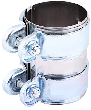 Akozon Exhaust Clamp exhaust repair exhaust sleeve for l200 exhaust joiner sleeve 61mm exhaust sleeve Exhaust Pipe Clamp Universal Exhaust Clamp Exhaust Clamp 76mm Clamp Fastener Clamp for Exhaust Cla