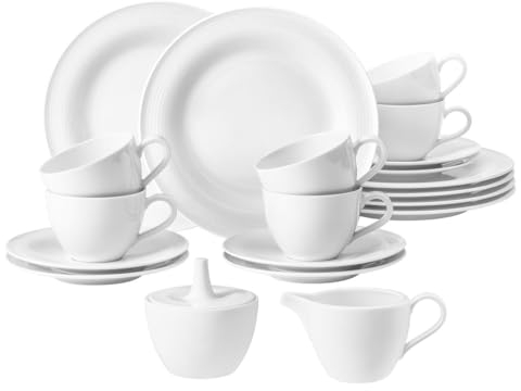Generisch Seltmann Weiden Beat weiß Kaffee Service 20-TLG.