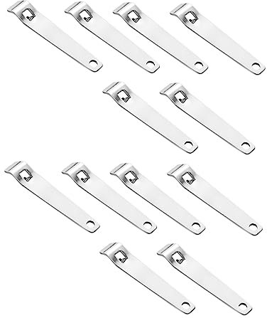 NAMOARLY 12 Pièces ouvre-bouteille de liquide oral outil ouvre-bouteille pour la maison gadgets de cuisine ouvre-bouteille réutilisable ouvre-bière manuel ascenseur Acier inoxydable