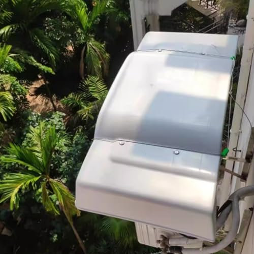 BPILOT Mini Bomba De Calor Dividida Cubiertas De Aire Acondicionado for Unidades Externas, Impermeable Anti-uv Ventana Cubierta De La Unidad De CA for Mini Bomba De Fuego Dividido, Fácil De Instalar (