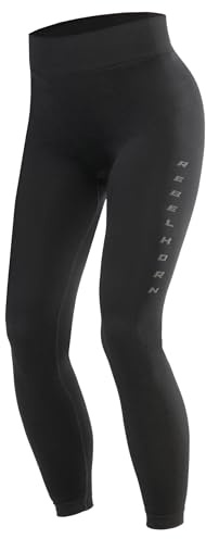 REBELHORN Freeze II Lady Thermohose Damen | Kühlende Thermounterwäsche | Feuchtigkeitsableitung | Atmungsaktiv | Kompressionszonen | Thermomotorradkleidung