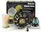 7 Pieces Japanese Matcha Ceremony Kit, Natural Bamboo Matcha Beater, Matcha Bowl, Bamboo Scoop, Strainer, Tea Towel, Whisk Holder, Complete Matcha Set, Blue & Black