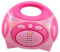 Kisangel Radio de Simulation Radio réaliste Boombox Enfant Musical d'intérieur d'éveil Jouets d'apprentissage pour Tout-Petits pour bébé Plastique