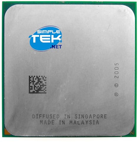 SIMPLETEK - Processore dual-core 64 X2 4600+ 2,4 GHz per socket AM2, 1 MB cache L2, TDP 89 W (Ricondizionato)