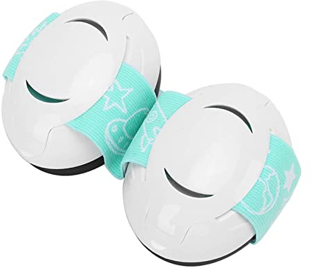 TOPINCN Cuffie Antirumore per Bambini, Fascia Elastica, Antirumore, per Neonati, Materiale ABS Leggero (BLUE)