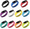 PINHEN Kompatibel mit Xiaomi Mi Band 2 Armband,Silikon Ersatz Uhrenarmband Bracelet Handgelenk Band Gurt für Mi Band 2 Smart MiBand Ersatz-Zubehör (11 Pcs)