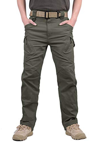 MAGCOMSEN Men's Tactical Urban Ops Combat Trousers Army Green, 30