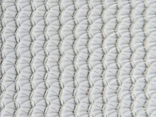 Leichtes Gerüstnetz 50g/m² - weiß dreieckig 2,57 mx 10 m