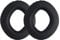 kwmobile 2x Cuscinetto Cuffie Compatibile con Sennheiser PX360 / MM550-X / MM450-X Pad - Cuscinetti Ricambio Cuffie Over Ear Simil Pelle - nero
