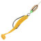 Fishing Terminal Tackle Kit Einschließlich Angeln Messing Platinen Jig Hooks Swivel Ring Leuchtperlen mit Box