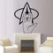 Hand Wandaufkleber Science Fiction Filme Wand Poster Removable Home Schlafzimmer Dekor Star Trek Wandkunst 57X73 Cm