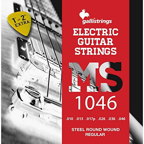 MUTA PER CHITARRA ELETTRICA GALLI STRINGS MS1046 Regular