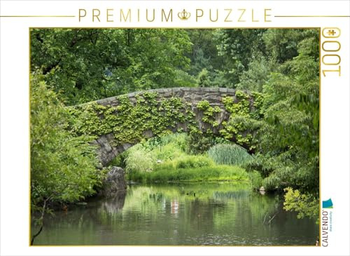 CALVENDO Puzzle Gapstow Bridge Central Park Manhattan | 1000 Teile Lege-Größe 64 x 48 cm Foto-Puzzle für glückliche Stunden