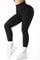 DOULAFASS Women Ribbed Leggings Yoga Pants High Waisted Workout Gym Leggings
