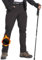 MOURCE Men's Fleece Lined Hiking Trousers Outdoor ski Trousers Snow Warm and Water Resistant Winter Fishing Gray