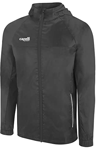 Capelli Sport Unisex Allwetterjacke für Erwachsene, grau dunkel, Medium