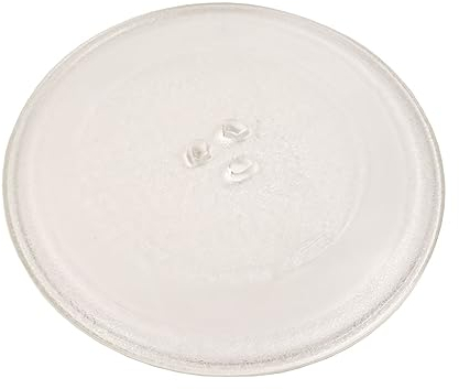 Distri+ - Plateau de verre compatible avec micro onde Bosch, Siemens, Beko, Brother, Daewoo, Samsung... - Diamètre : 255mm