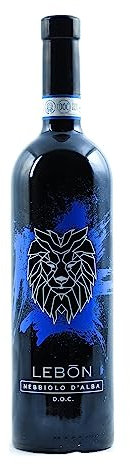 Nebbiolo d'Alba Doc vino rosso Lebōn 0,75 litri - ESCLUSIVA ETICHETTA SERIGRAFATA SU VETRO