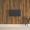 Homgoday Panneaux muraux effet bois marron PVC 2,06 m², panneaux muraux décoratifs pour meubles de chambre intérieur/extérieur