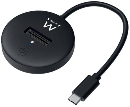 Estación de Acoplamiento Ewent EW7013 SSD M2 NVMe USB-C USB 3.2 Gen 2