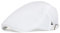 XYIYI White Men's Breathable Mesh Newsboy Cap Summer Beret Ivy Cap Driving Cabbie Flat Hat
