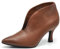 IF Fashion Tronchetti Stivali Stivaletti A Punta Scollato a V Scarpe da Donna Con Tacco MP413-6 marrone N.36