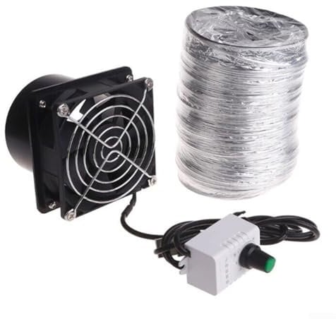 Fume Extractor Anti-ESD Solder Smoke Absorber Portable Filter For Soldering DIY Fan Extraction Equipment, USB Adjustable Speed(Fan plus 1m pipe)