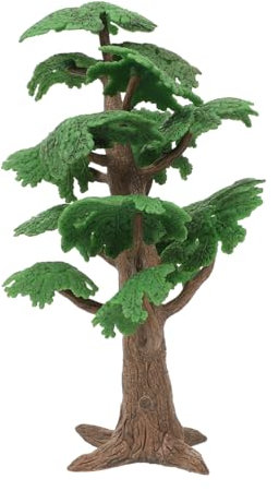 SEWACC Baummodell Artificial Tree Light Tree wohnraumdeko Baumförmiges Ornament Eisenbahnmodellbäume grüne baumförmige Verzierung Mikrolandschaftsdekor Landschaftsverzierungen Plastik