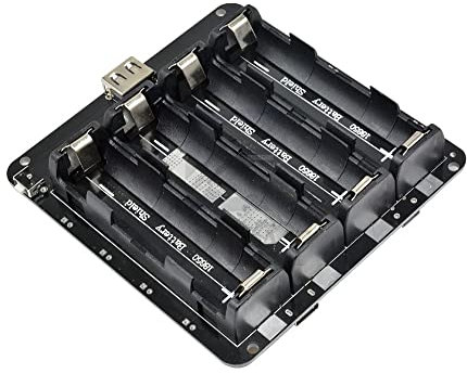 MakerMind Lithium-Batterie Akku Shield für 4x 18650 - kompatibel mit Arduino ESP32 ESP8266 Lade Modul