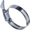 YoiYee Abrazadera de manguera de 21-44 mm, clip de tubo ajustable de acero inoxidable 304 con tornillo de pulgar, correa de conducto de accionamiento sin fin de metal tipo mariposa para asegurar la